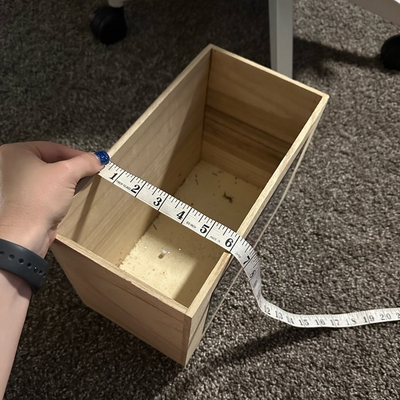 Home for the Holidays Wooden Storage Box with Red Truck Design - Picture 8 of 8